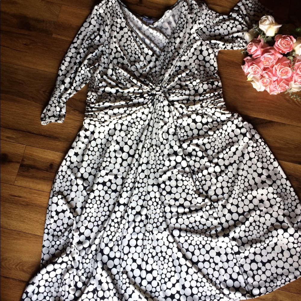 Black and white Dress
